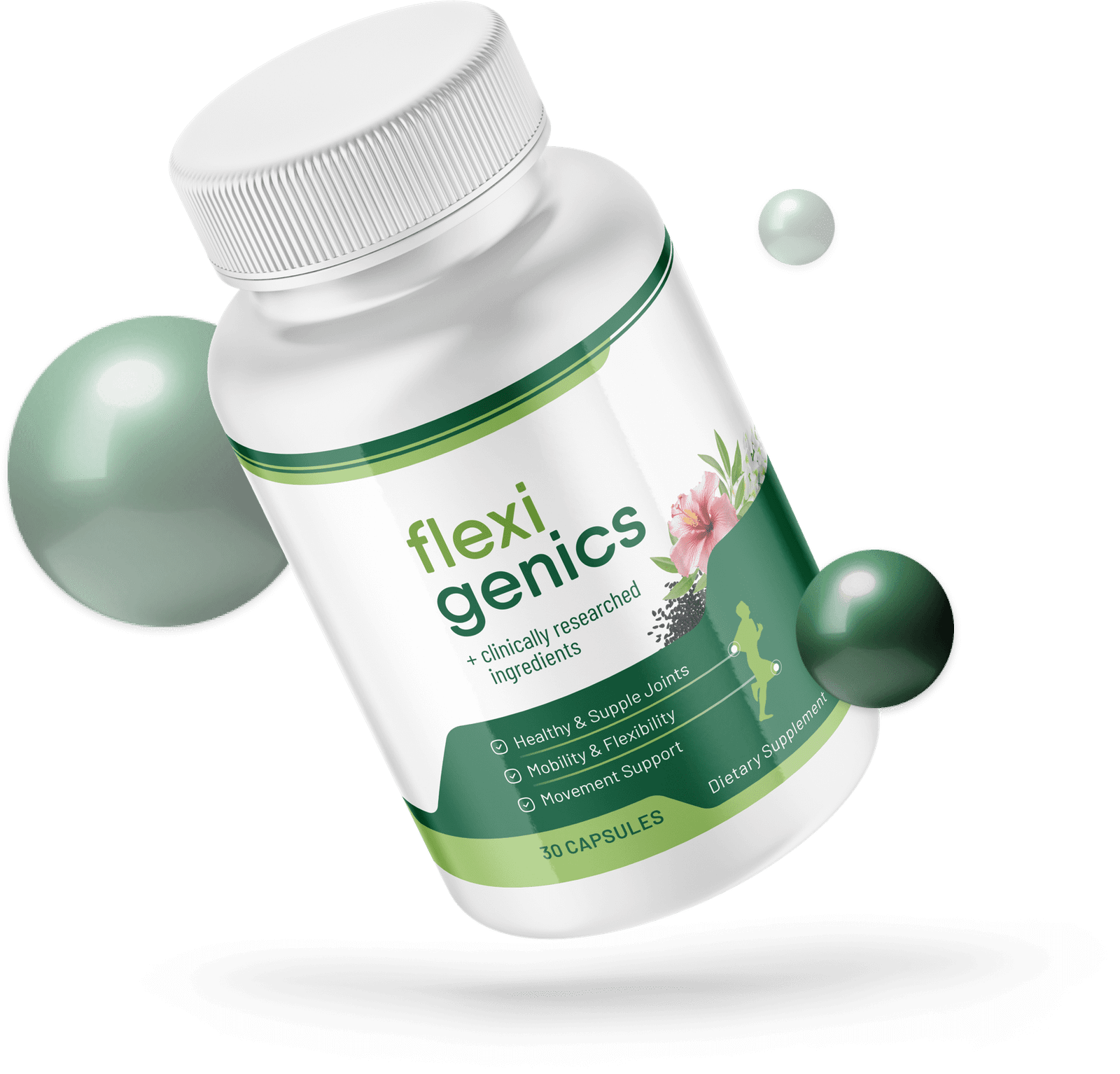 Flexigenics supplement bottle